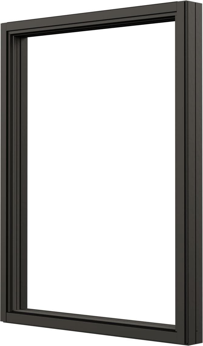 Sort vindu RAL 9005